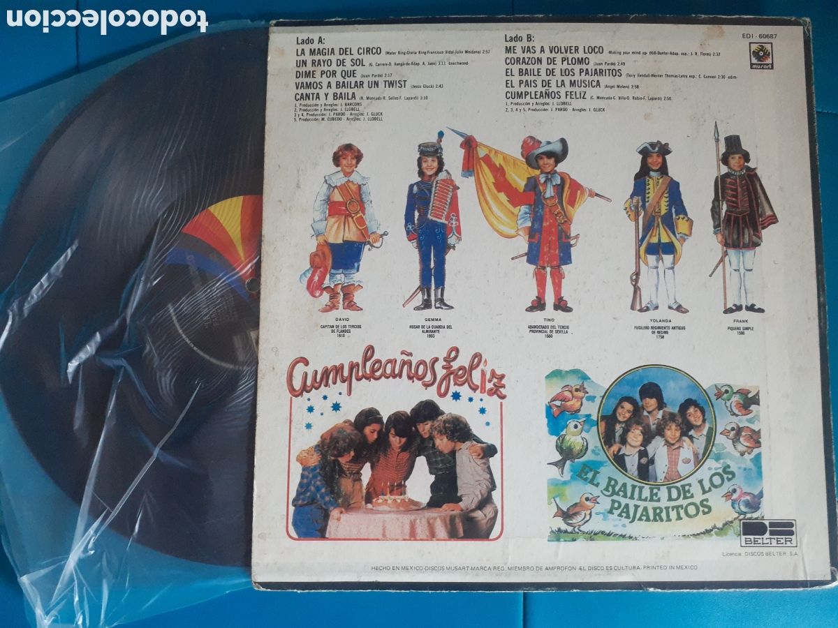 Discos de vinilo: Parchis La Magia del circo - Foto 2