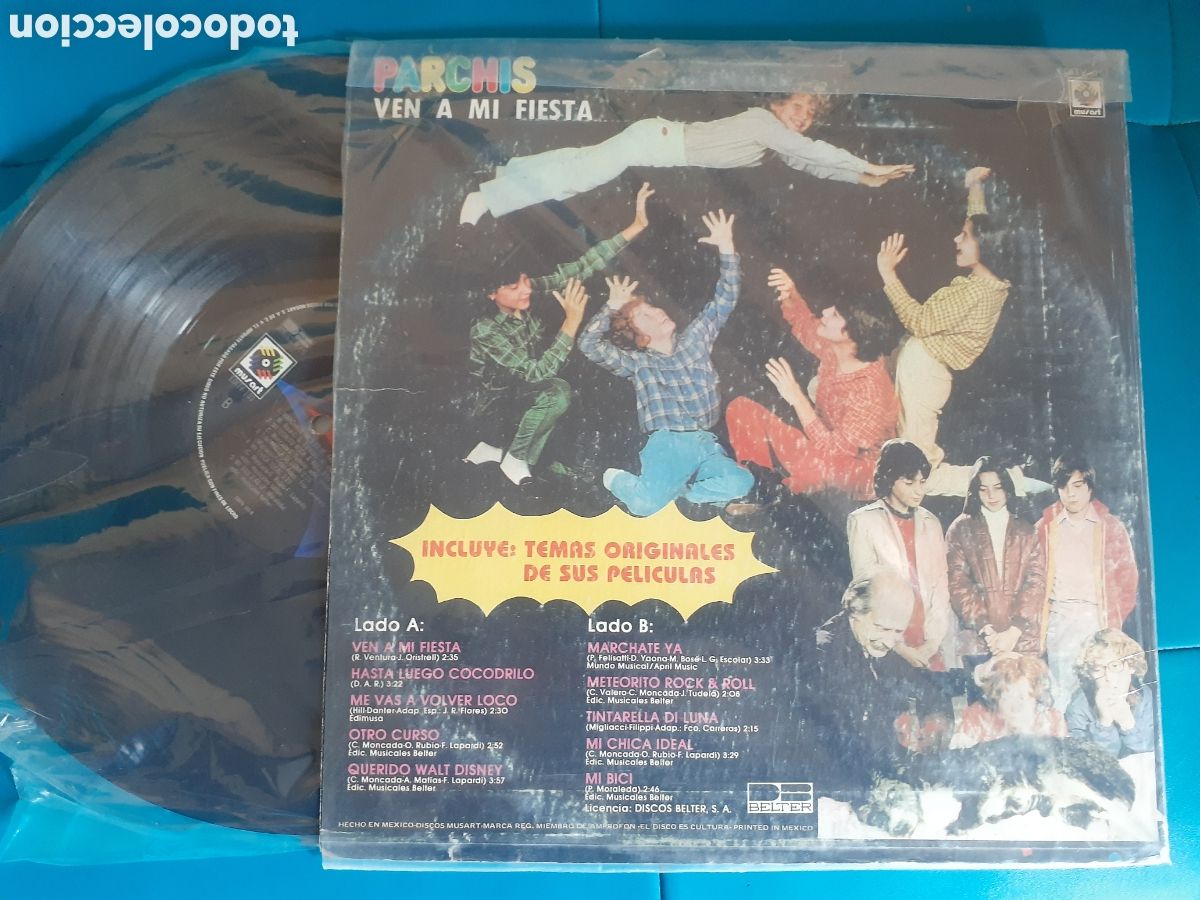 Discos de vinilo: Parchis Ven a mi fiesta - Foto 2
