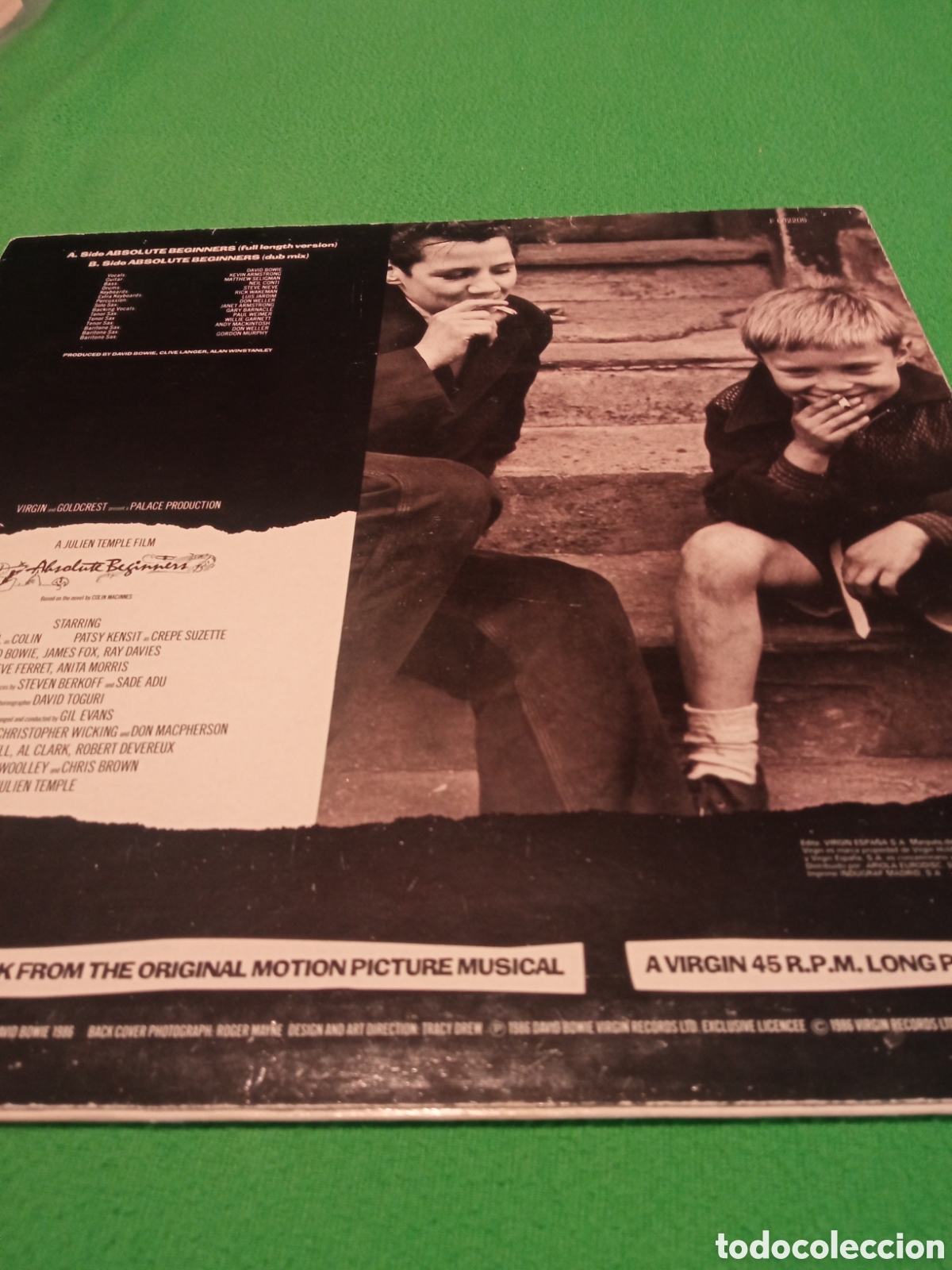 Discos de vinilo: David Bowie - Absolute beginner vinilo - Foto 2