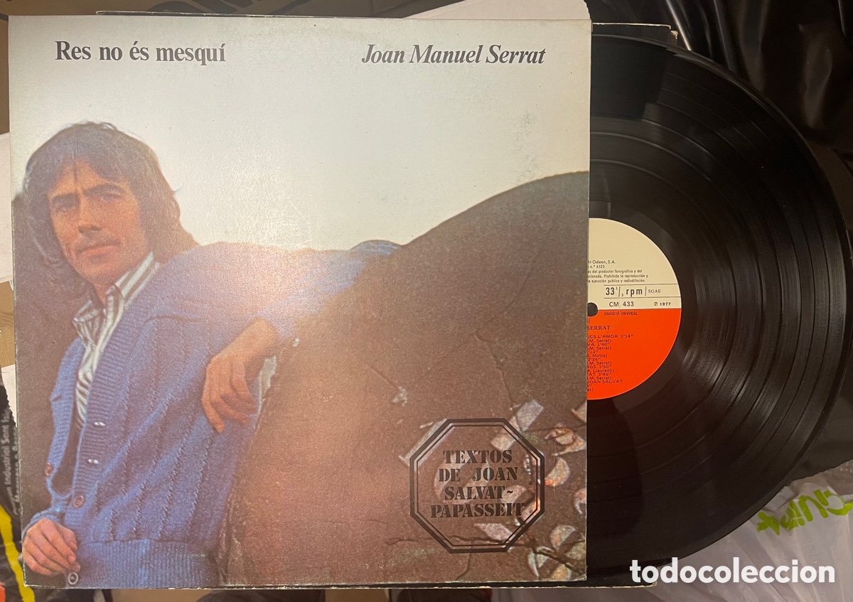 Discos de vinilo: Joan Manuel Serrat - Foto 1