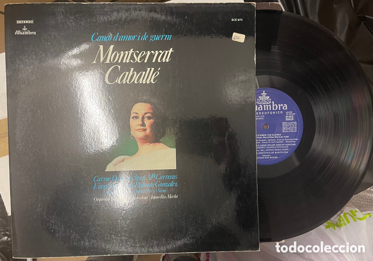 Discos de vinilo: Montserrat caball&eacute; - Foto 1