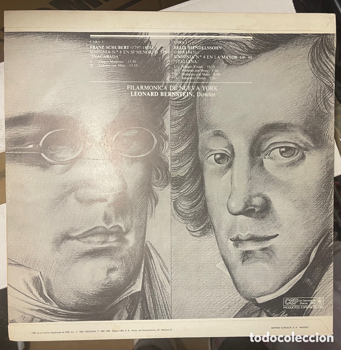 Discos de vinilo: Leonard bernstein - Foto 2