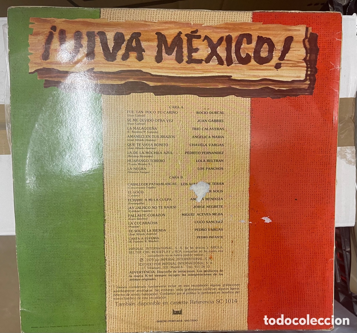 Discos de vinilo: Viva Mexico - Foto 2
