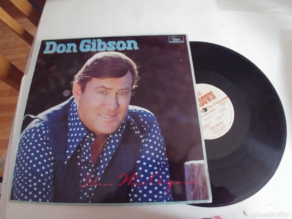 Discos de vinilo: DON GIBSON-LP YOU WIN AGAIN - Foto 1
