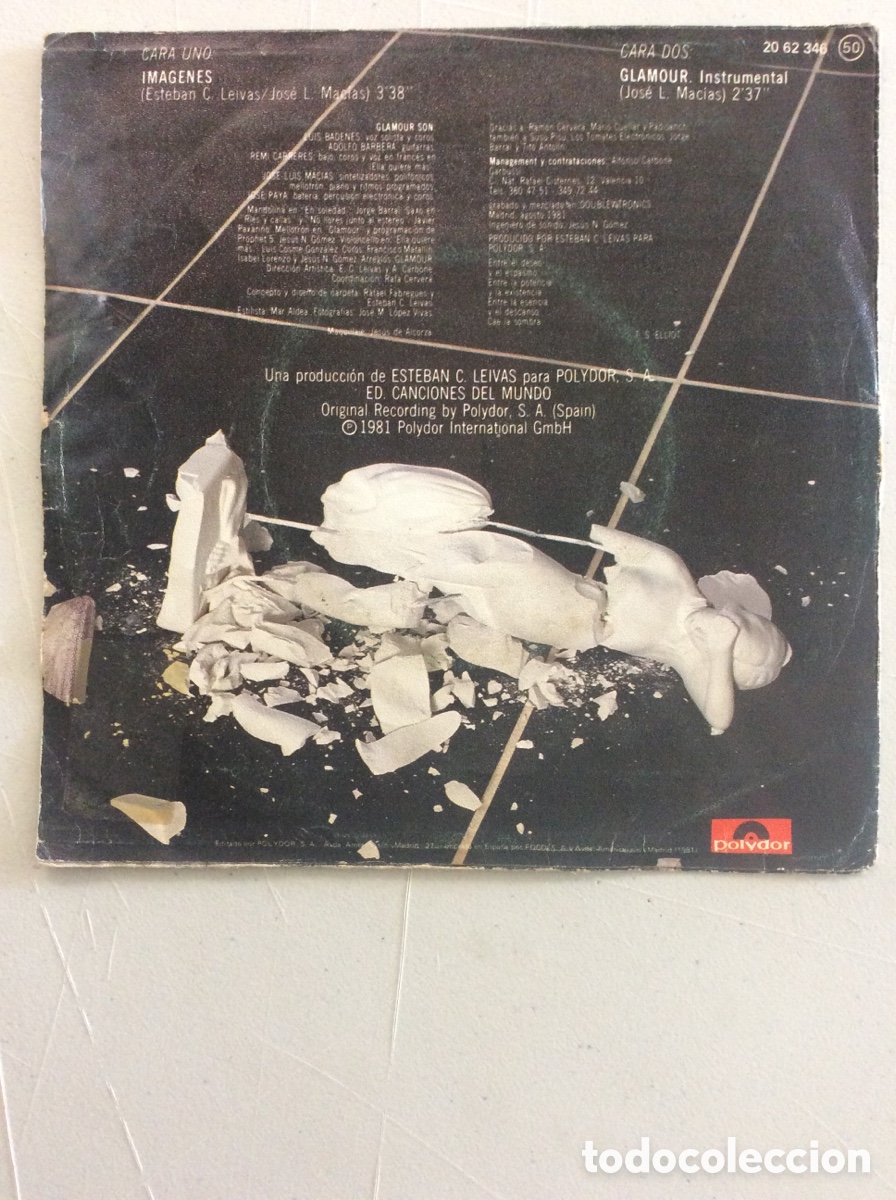 Discos de vinilo: Glamour. Im&aacute;genes. - Foto 2