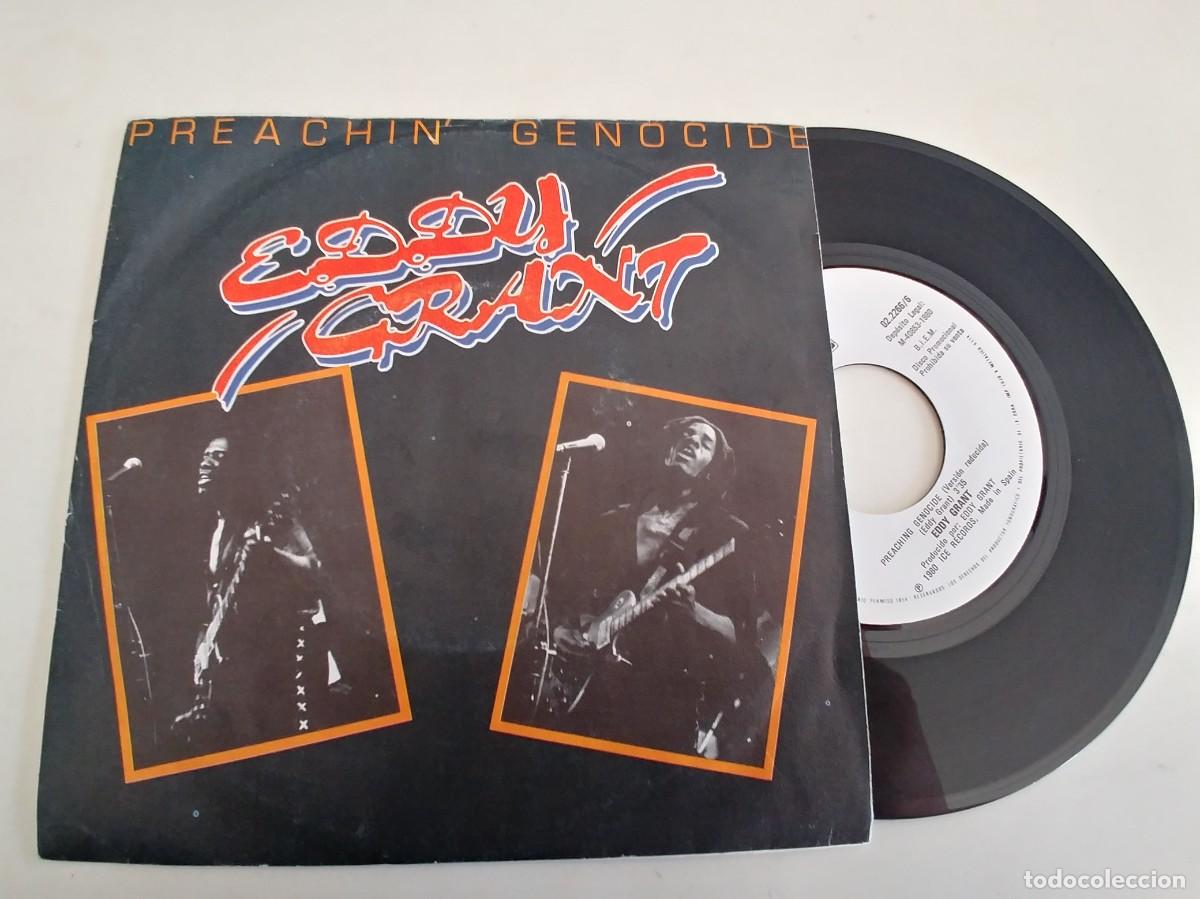 Discos de vinilo: EDDY GRANT-SINGLE Preachin Genocide - Foto 1