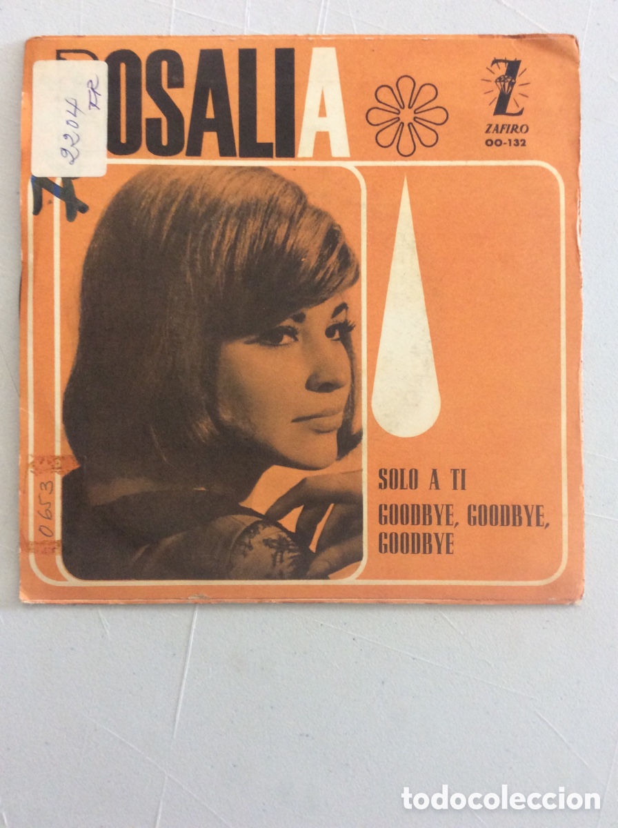 Discos de vinilo: Rosalia. Solo a ti. Goodbye, goodbye, goodbye. - Foto 2