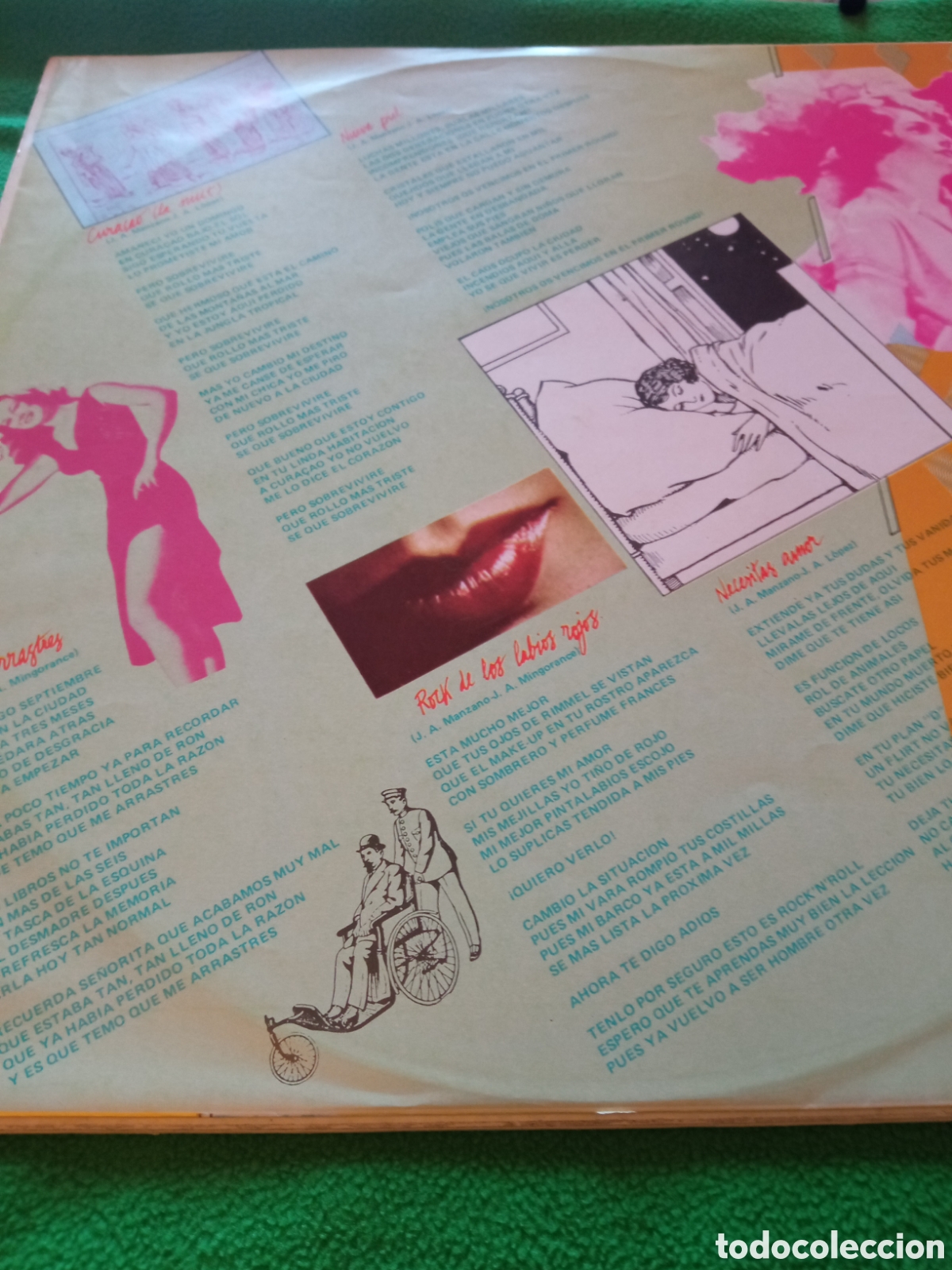 Discos de vinilo: Tebeo - Labios rojos Vinilo Lp - Foto 4
