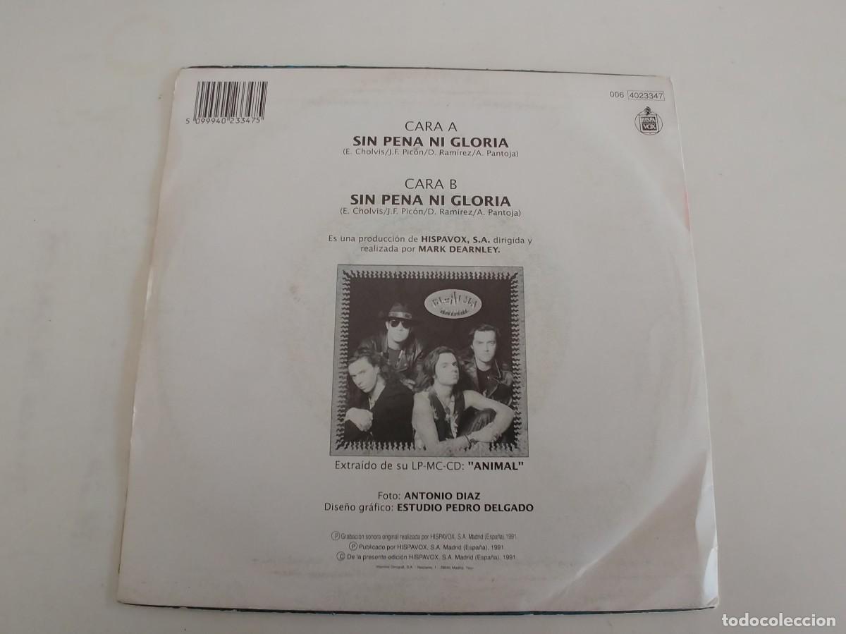Discos de vinilo: EL ALMA-SINGLE SIN PENA NI GLORIA - Foto 2