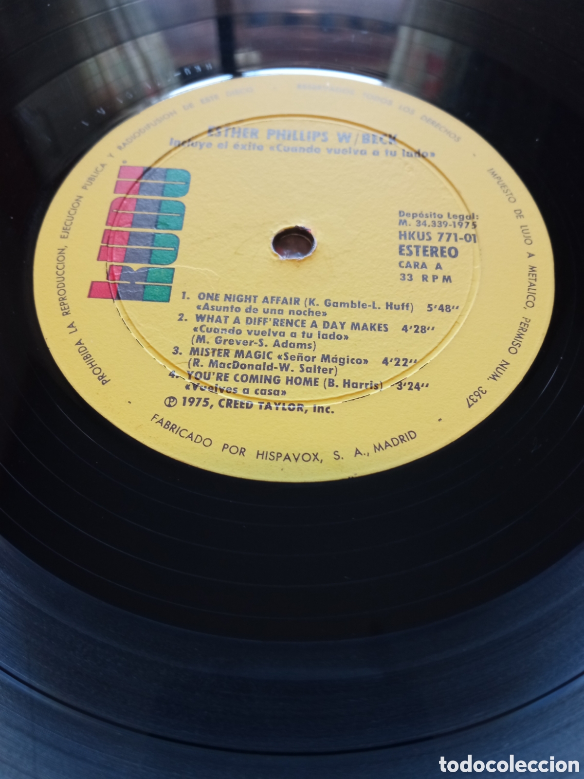 Discos de vinilo: Esther Phillips - What a difference a day makes - Foto 3