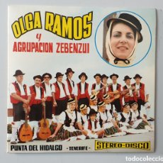 Discos de vinilo: EP OLGA RAMOS Y LOS ZEBENZUI PUNTA DEL HIDALGO TENERIFE (ESPAÑA - CANARY - 1974) FOLKLORE ULTRA RARO. Lote 381354024