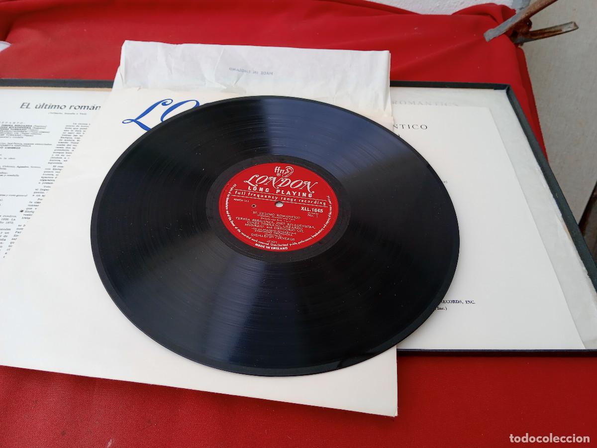 Discos de vinilo: lp el ultimo romantico - Foto 3