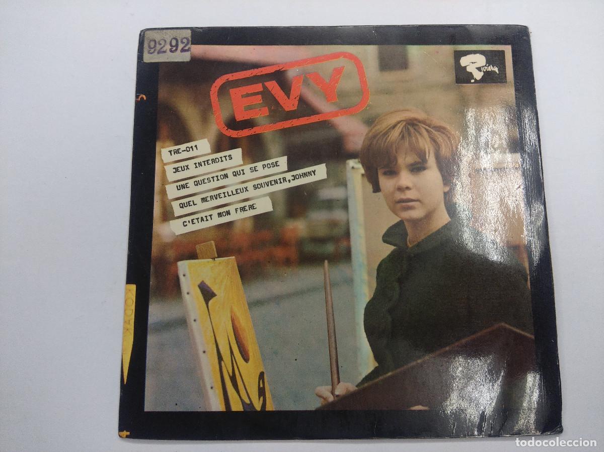 Discos de vinilo: EVY/JEUX INTERDITS/SINGLE. - Foto 1