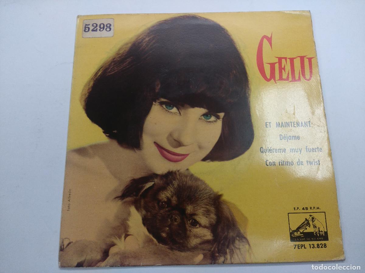 Discos de vinilo: GELU/ET MAINTENANT/SINGLE. - Foto 1