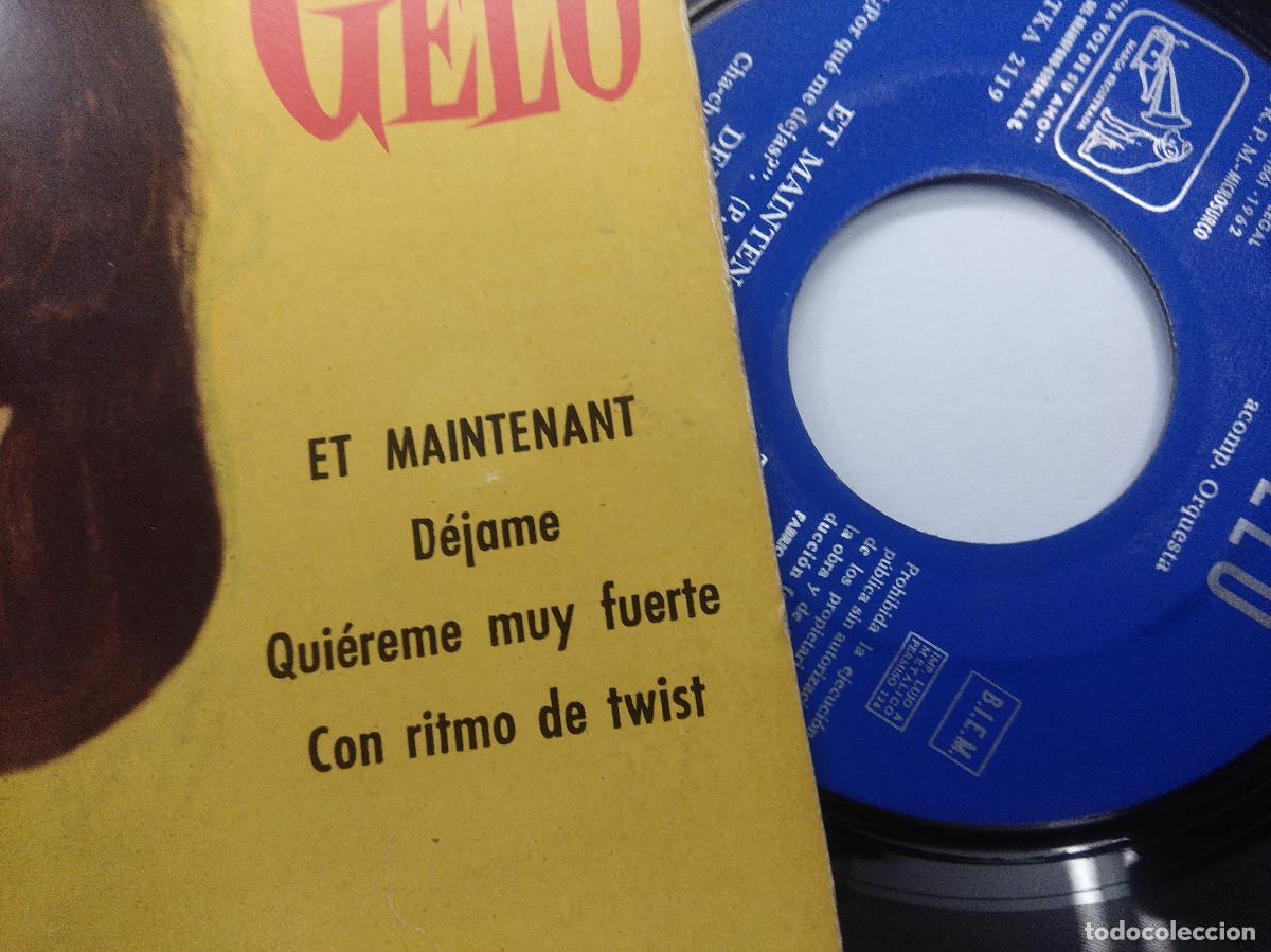 Discos de vinilo: GELU/ET MAINTENANT/SINGLE. - Foto 2