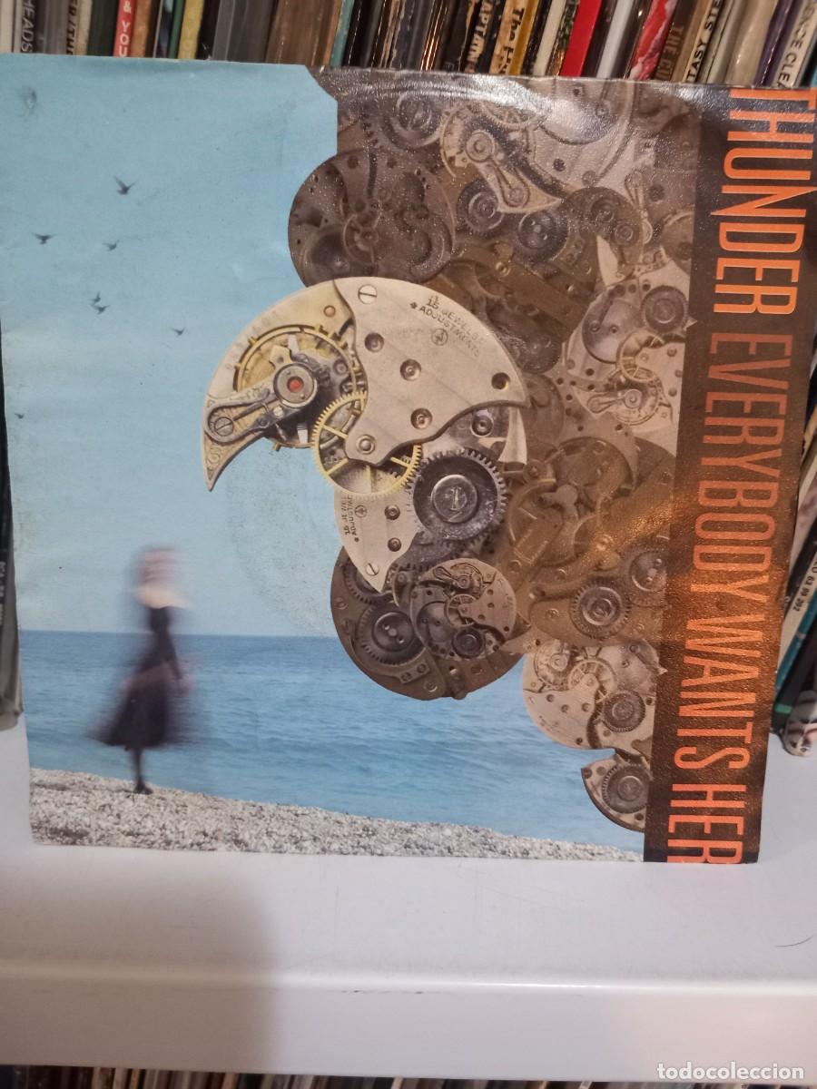 Discos de vinilo: Thunder &lrm;&ndash; Everybody Wants Her - SIMPLE - Foto 1