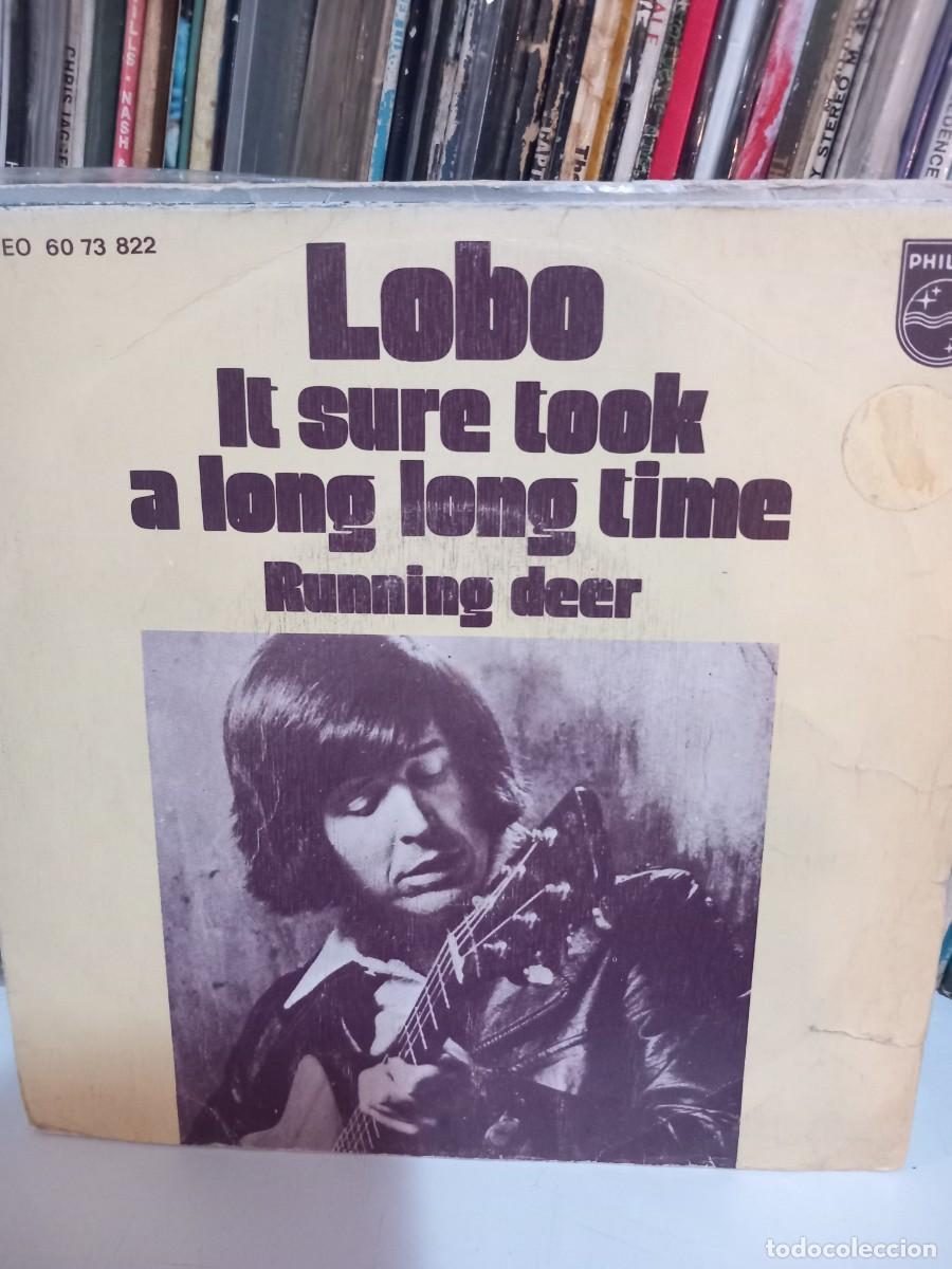 Discos de vinilo: LOBO - IT SURE TOOK A LONG LONG TIME - SIMPLE - Foto 2