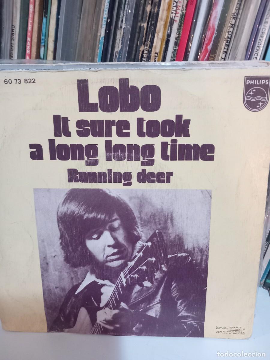 Discos de vinilo: LOBO - IT SURE TOOK A LONG LONG TIME - SIMPLE - Foto 1