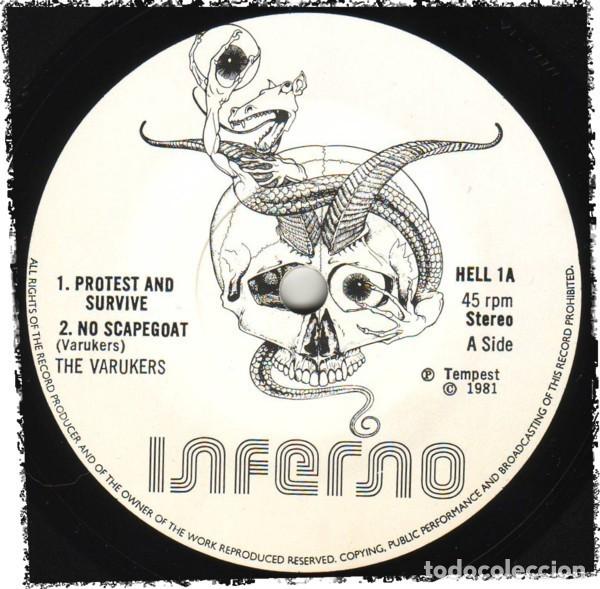 Discos de vinilo: The Varukers &ndash; The Varukers E.P. - Foto 2