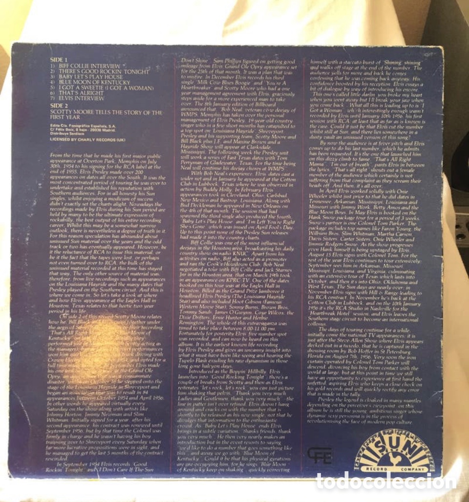 Discos de vinilo: Elvis / the first year / vinilo 12&rdquo; - Foto 2