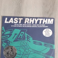 Discos de vinilo: LAST RHYTHM – LAST RHYTHM SELLO:STRESS RECORDS – 12STR5 FORMATO:VINILO, 12”, 33 ⅓ RPM PAÍS:UK. Lote 381470419