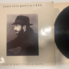 Discos de vinilo: JUAN LUIS GUERRA Y LOS 440 ‎ OJALÁ QUE LLUEVA CAFÉ EDICION ESPAÑOLA DE 1990. Lote 381512284