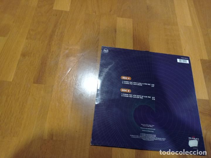 Discos de vinilo: Eclipse feat &Aacute;ngela Martin-change your love.maxi - Foto 2