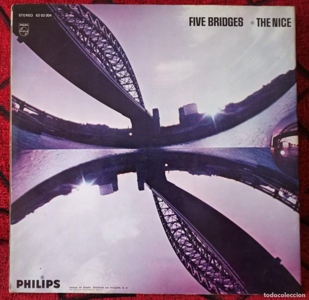 Discos de vinilo: THE NICE ** Five Bridges ** VINILO LP ORIGINAL 1970 - Foto 2
