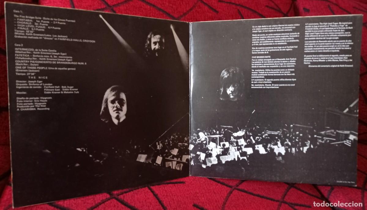 Discos de vinilo: THE NICE ** Five Bridges ** VINILO LP ORIGINAL 1970 - Foto 5