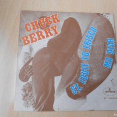 Discos de vinilo: CHUCK BERRY, SG, ST. LOUIE TO FRISCO + 1, AÑO 1968, MERCURY 127.396 MCF