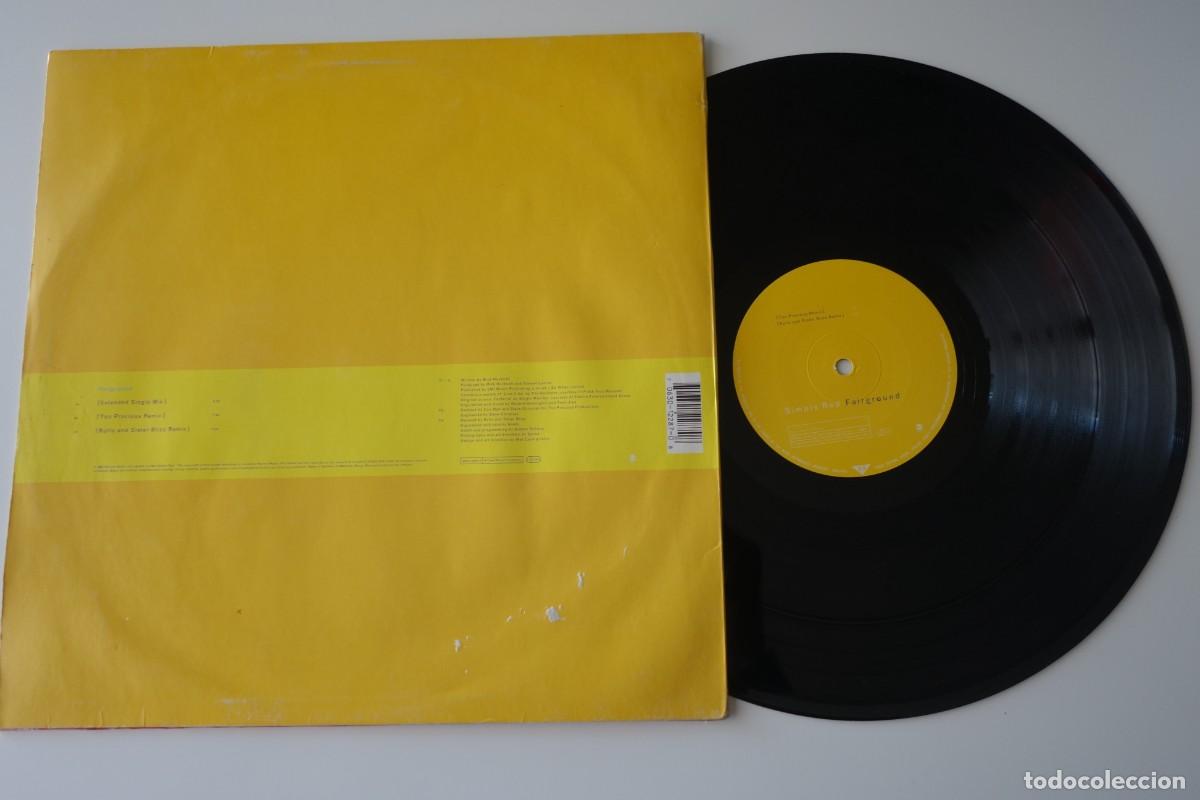 Discos de vinilo: SIMPLY RED: Fairground. MAXISINGLE 12&rdquo; Vinilo ALEM&Aacute;N - Foto 2