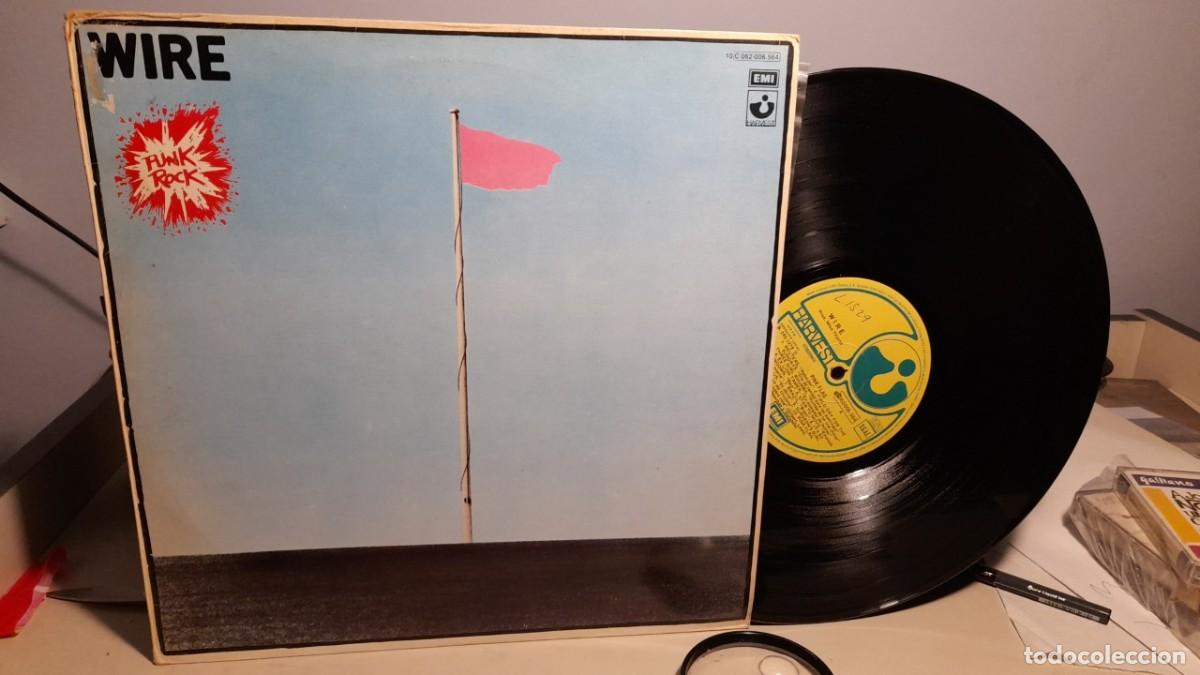 Discos de vinilo: LP WIRE : PINK FLAG ( PUNK ROCK ) - Foto 1
