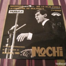 Discos de vinilo: EP MOCHI ME LO DIJO PEREZ ZAFIRO NOVOLA 111