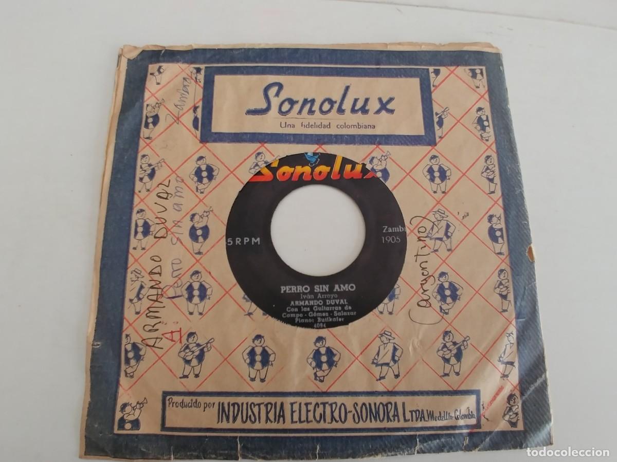 Discos de vinilo: ARMANDO DUVAL-SINGLE PERRO SIN AMO - Foto 1