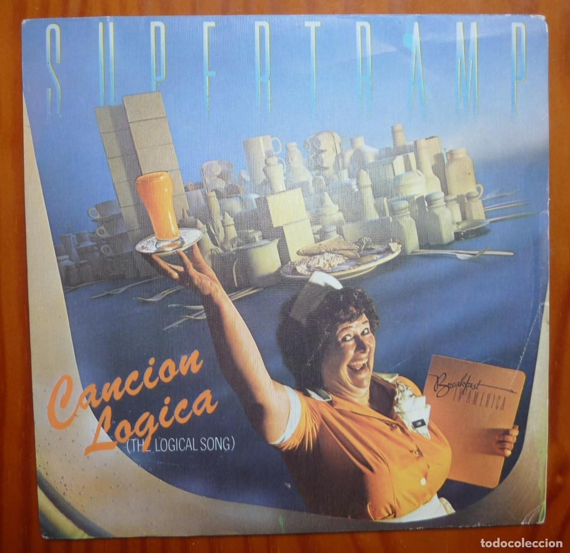 Discos de vinilo: SUPERTRAMP / CANCION LOGICA / 1979 / SINGLE - Foto 1