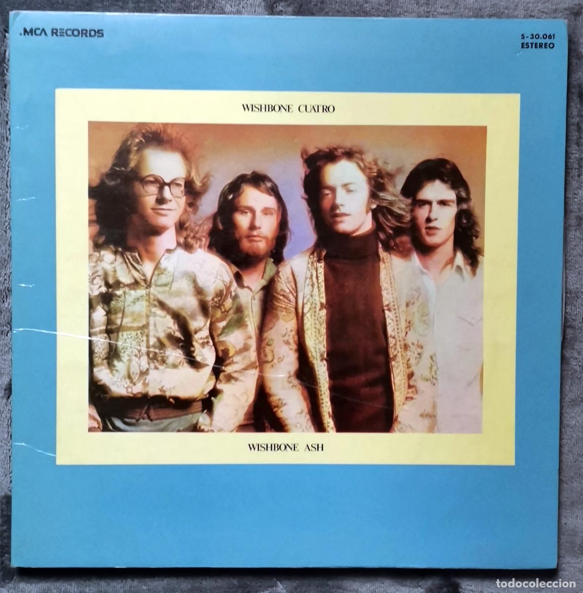 Discos de vinilo: Wishbone Ash &lrm;&ndash; Wishbone Cuatro LP,Gatefold Spain 1973 - Foto 1