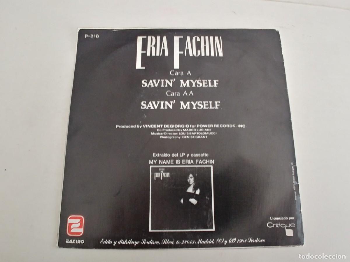 Discos de vinilo: ERIA FACHIN-SINGLE SAVIN MYSELF - Foto 2