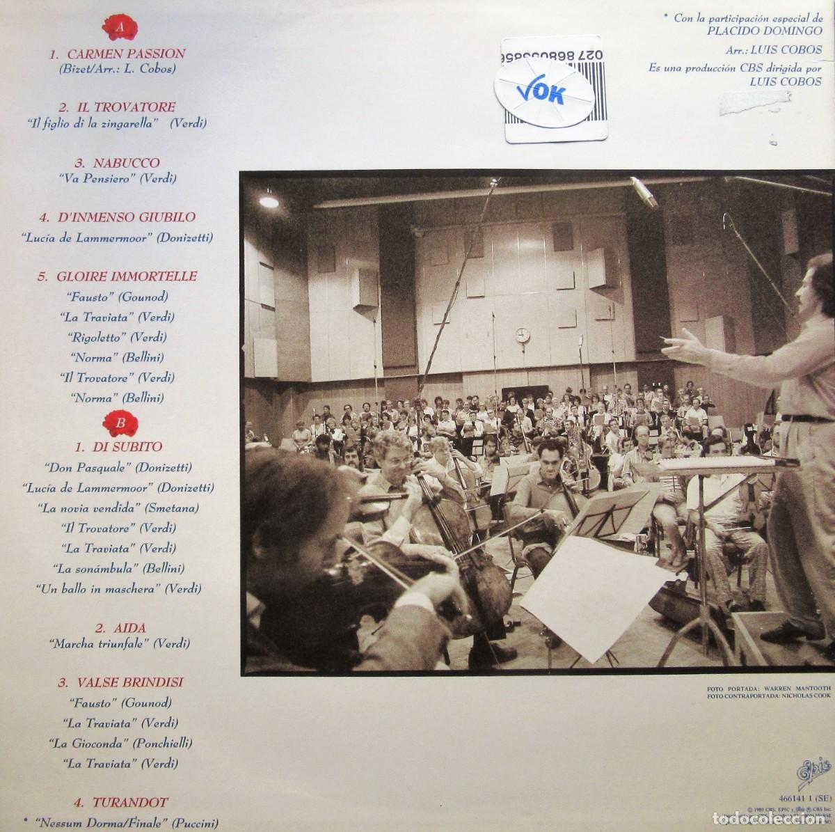 Discos de vinilo: LUIS COBOS - &Oacute;PERA MAGNA - Foto 2