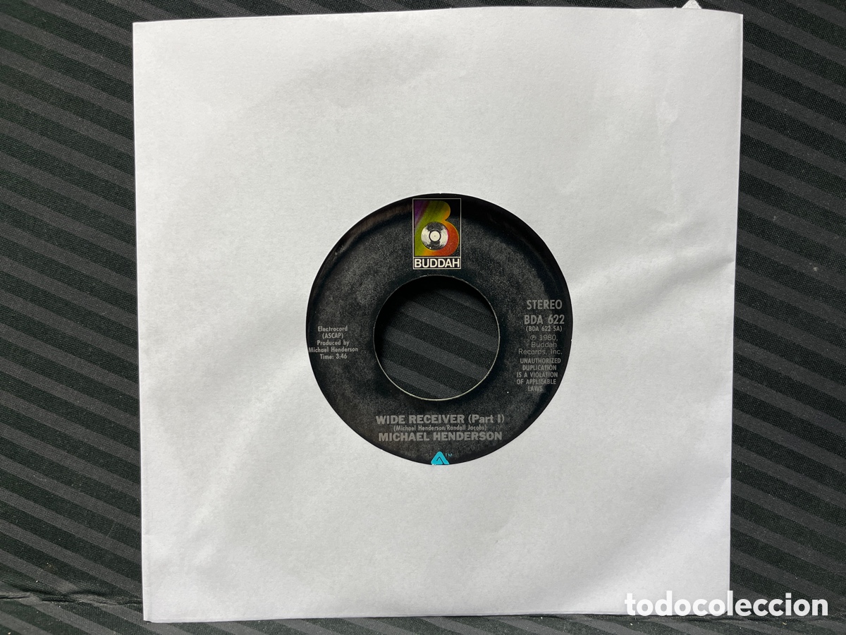 Discos de vinilo: Michael Henderson - Wide Receiver (7&rdquo;, Single) - Foto 1