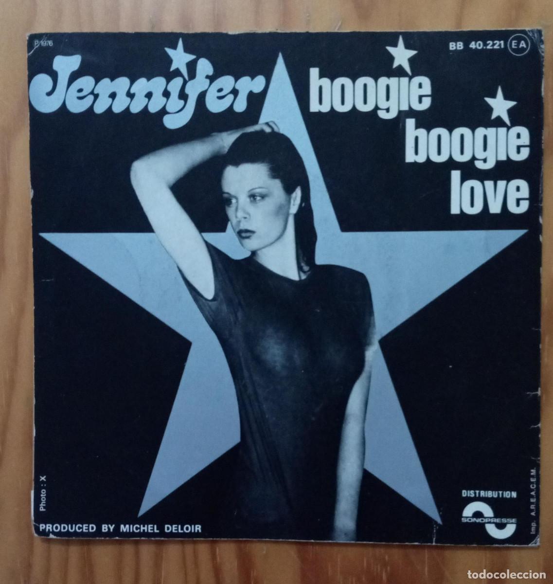Discos de vinilo: Jennifer - Do it for me / Boogie boogie love - Foto 2
