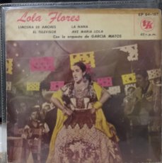 Discos de vinilo: LOLA FLORES / IMPRESO EN ARGENTINA. Lote 381773309