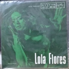 Discos de vinilo: LOLA FLORES / HECHO EN MÉXICO. Lote 381773724