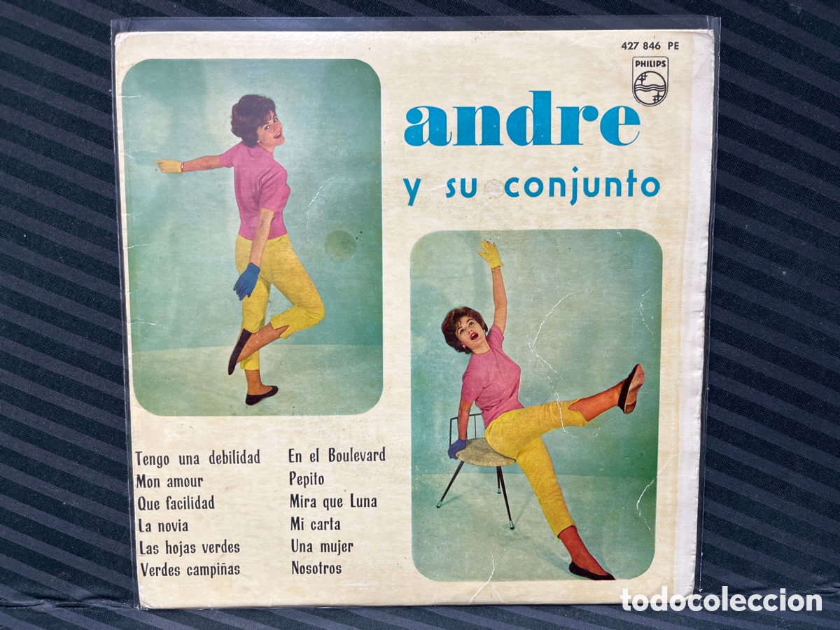 Discos de vinilo: Andre Y Su Conjunto - Andre Y Su Conjunto (7&rdquo;, EP) - Foto 1