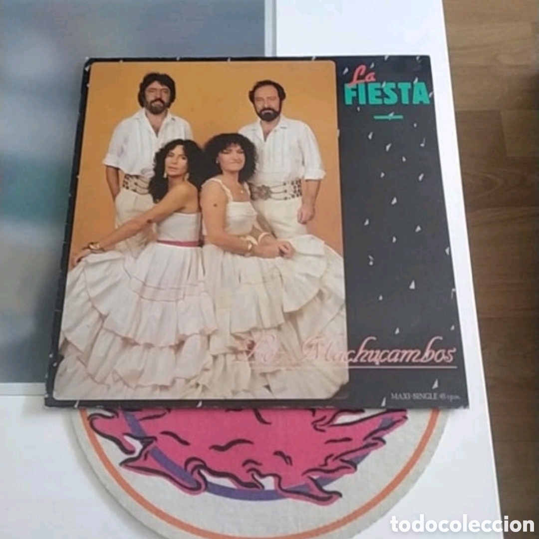 Discos de vinilo: Maxi single Los Machucambos. La fiesta - Foto 1