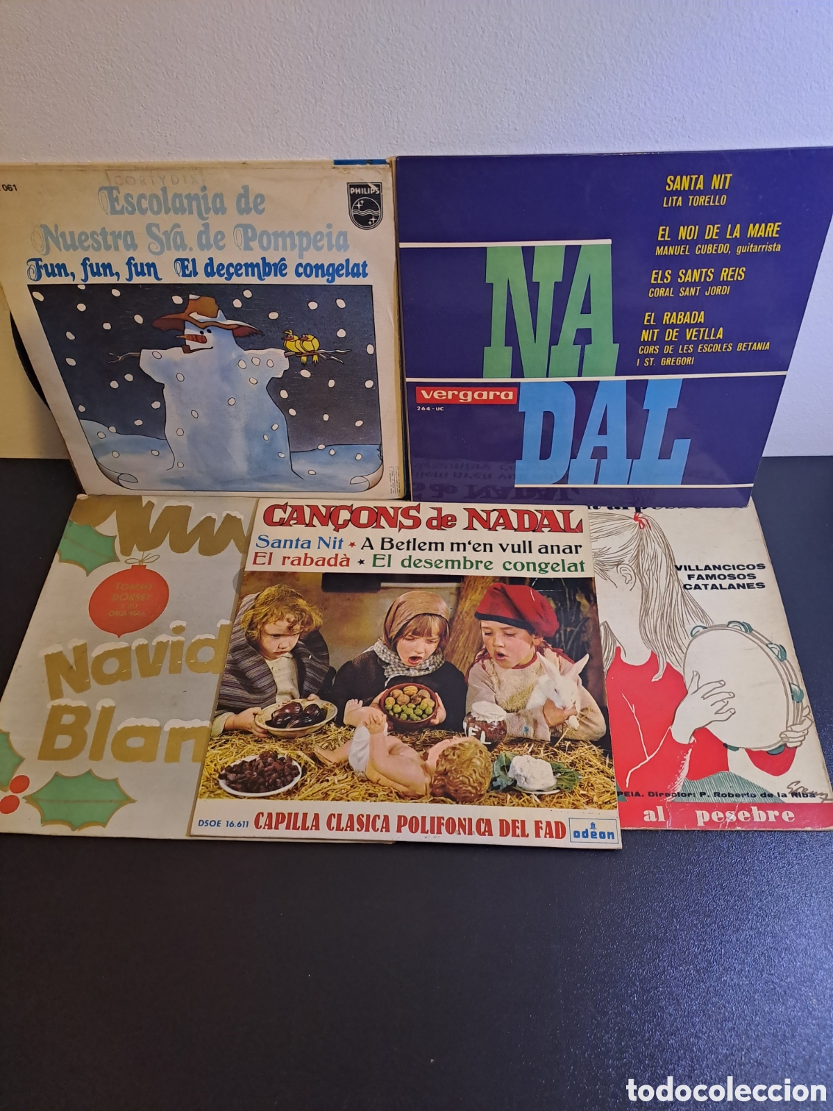 Discos de vinilo: 7 SINGLES. DE NAVIDAD EN CATALAN. LCS.1 - Foto 1