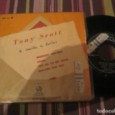 Discos de vinilo: EP TONY SCOTT LE INIVTA A BAILAR Nº 6 ODEON 16261. Lote 381813949