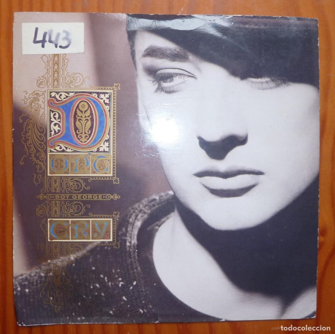 Discos de vinilo: BOY GEORGE / DONT CRY / ENGLAND / 1988 / SINGLE - Foto 1