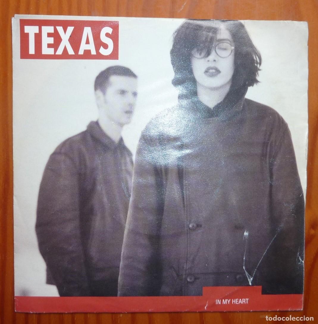 Discos de vinilo: TEXAS / IN MY HEART / GERMANY / 1991 / SINGLE - Foto 1