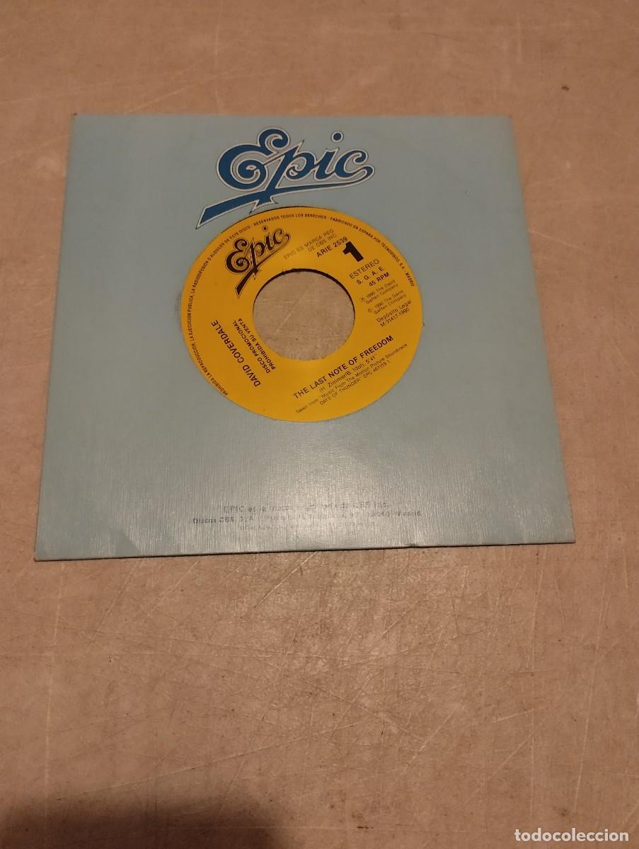 Discos de vinilo: David Coverdale SG Esp.1990 PROMO - Foto 1
