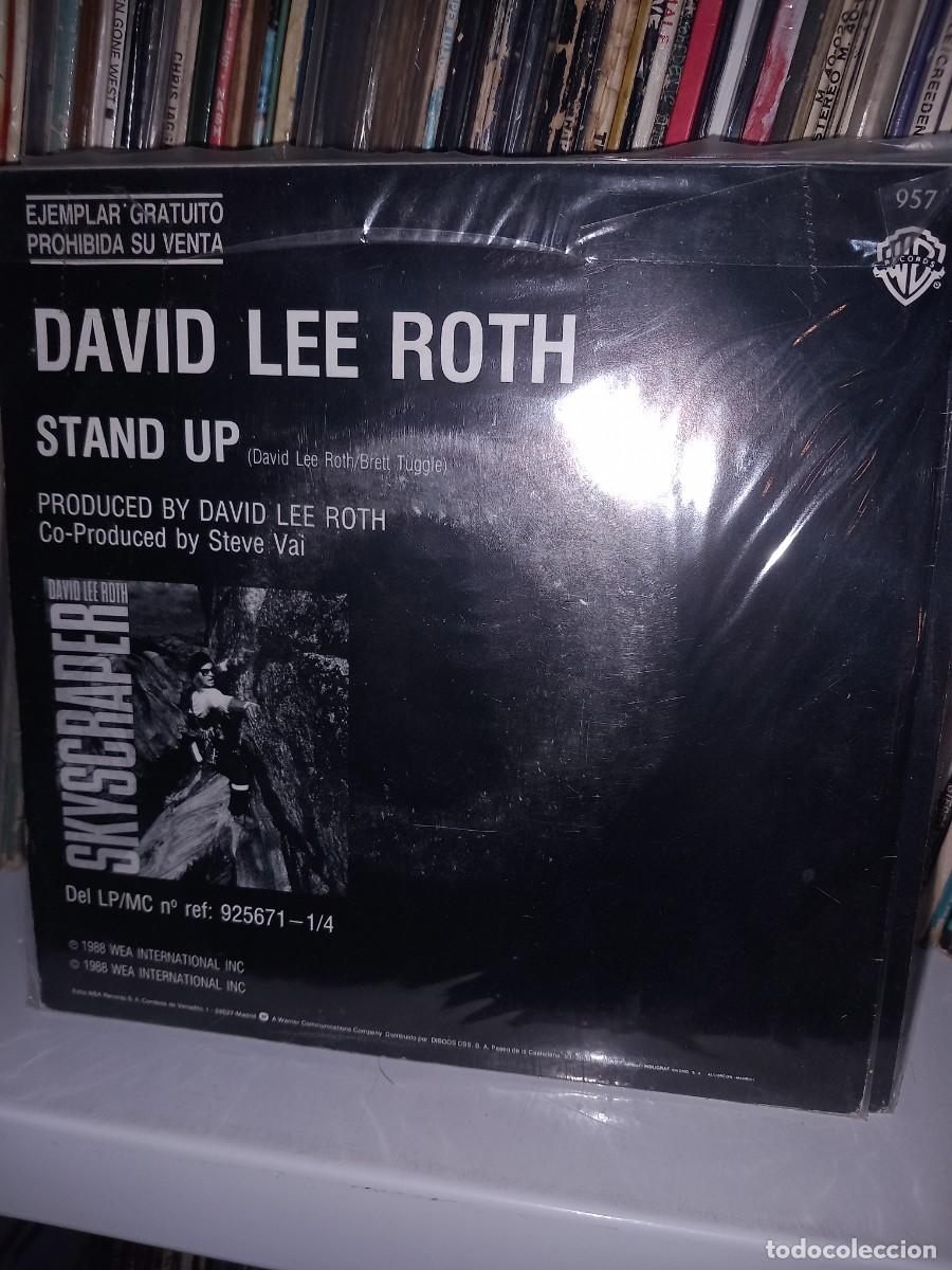 Discos de vinilo: David Lee Roth &lrm;&ndash; Stand Up - simple promo - Foto 2